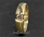 Preview: Lupenreiner Brillant Ring 585 Gold; 0,28ct